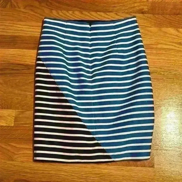 Jcrew striped pencil skirt - Picture 3 of 3